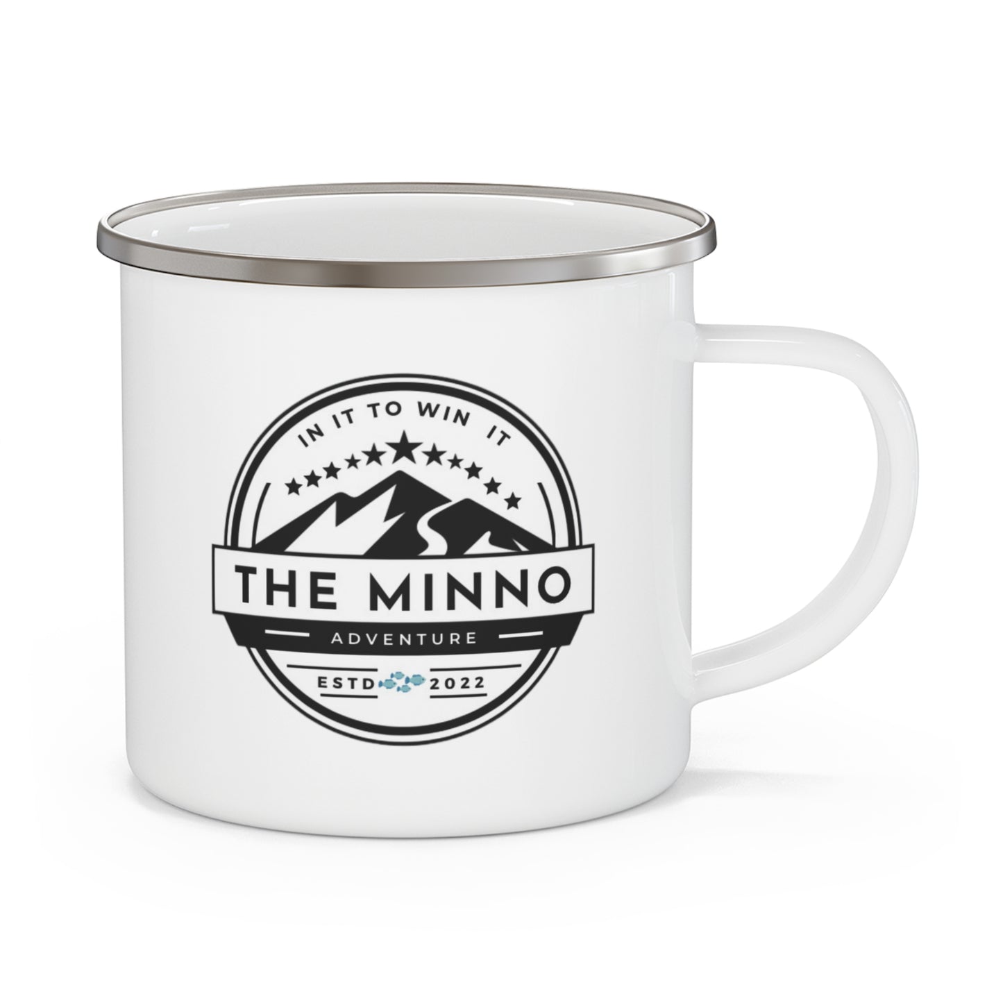 Team Minno - 12oz Enamel Camping Mug