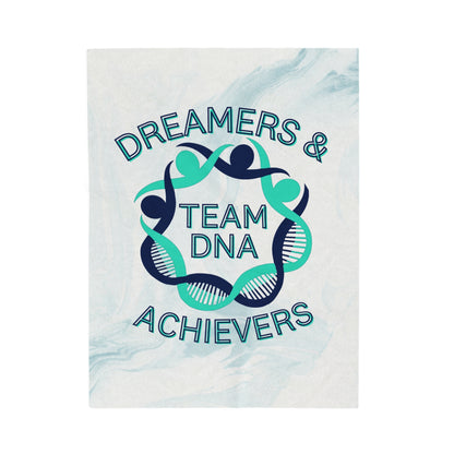 Dreamers & Achievers - Velveteen Plush Blanket