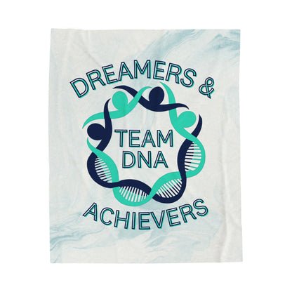Dreamers & Achievers - Velveteen Plush Blanket