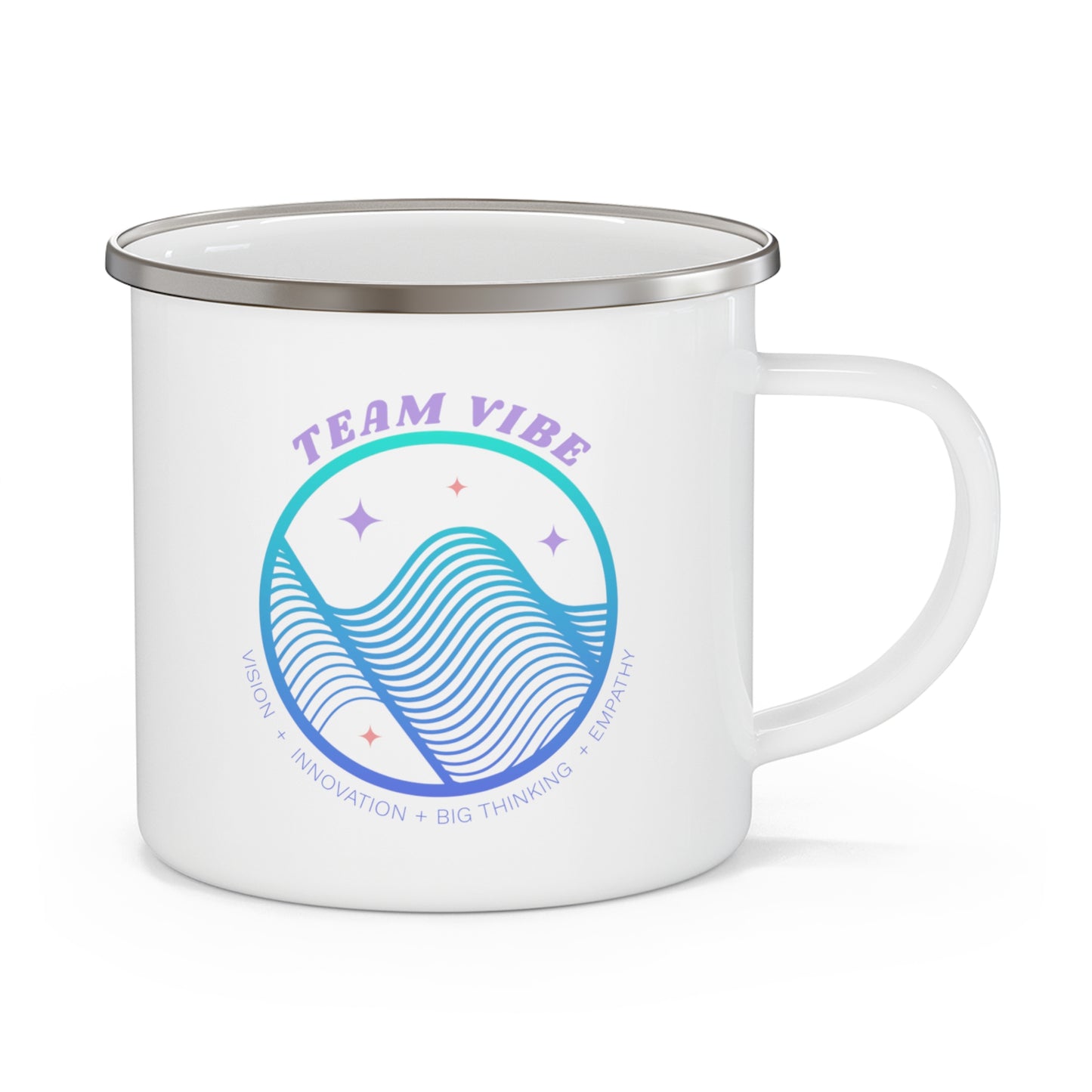 Team Vibe - 12ozEnamel Camping Mug
